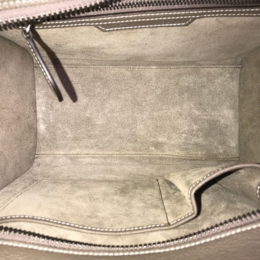CELINE Luggage Micro shopper Hand bag